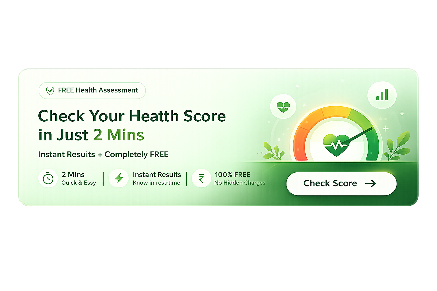 Check Your Health Score in Just 2 Mins — Instant Results | Completely FREE